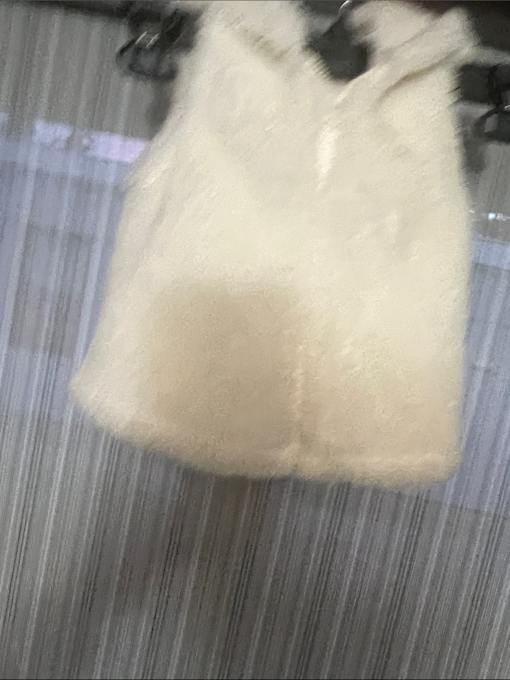Carter's Cream Faux Fur Mini Skirt